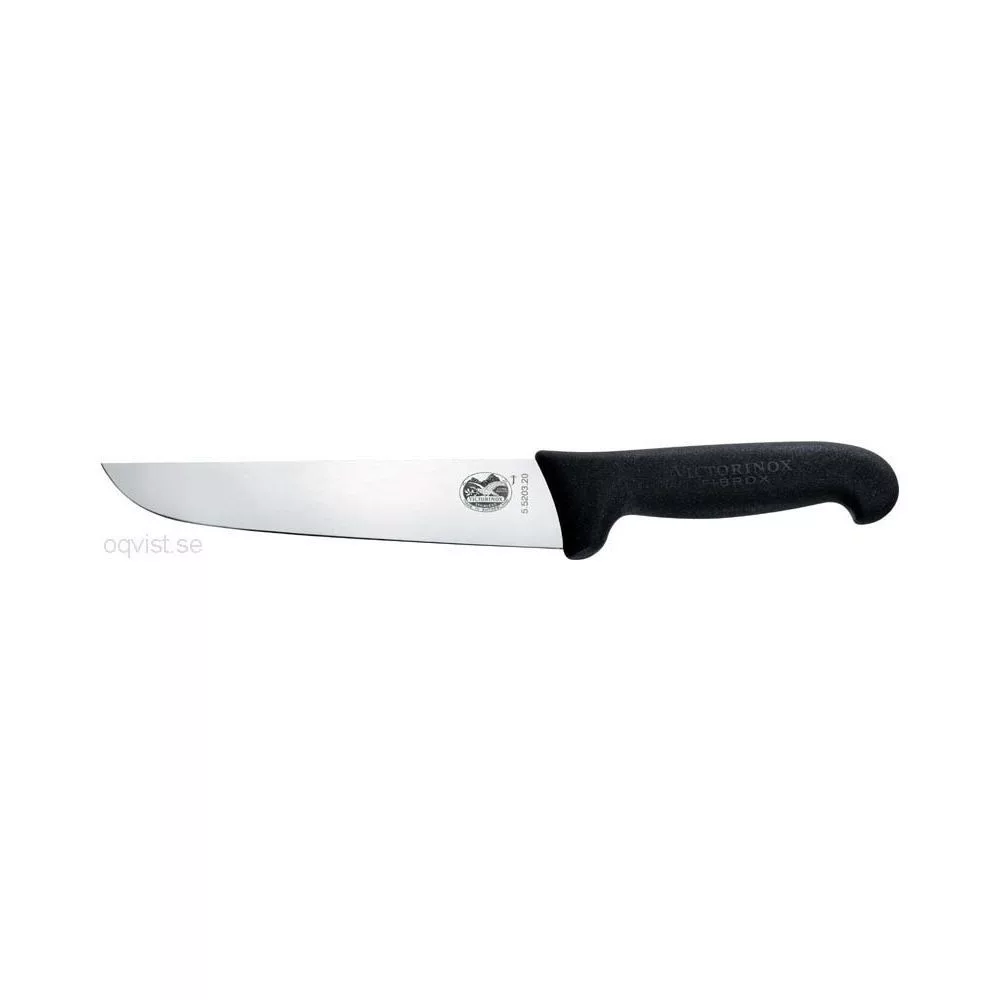 Fibrox – Fleischerei- und Metzgermesser – 20 cm – Schwarz