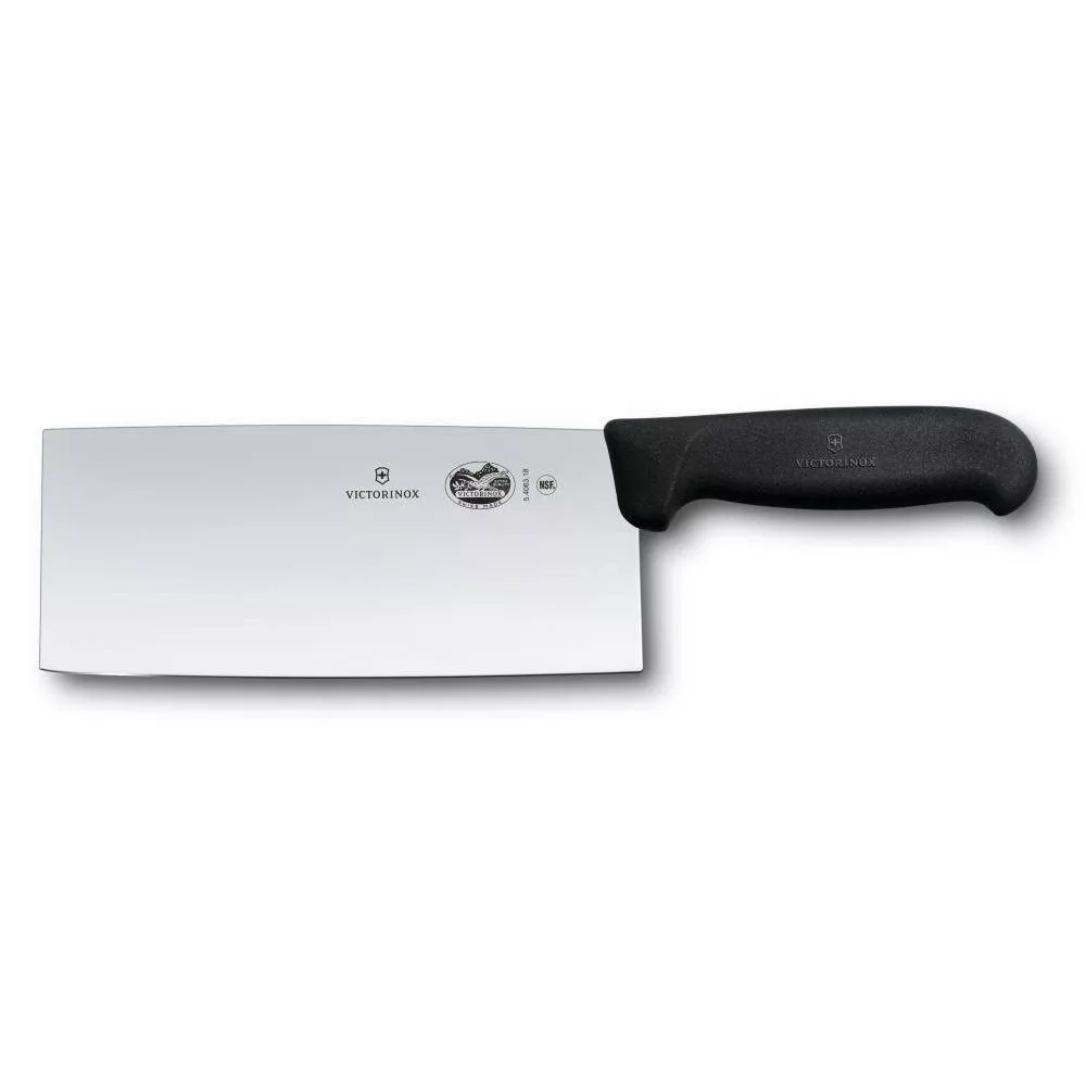 Fibrox – Chinesisches Kochmesser – 18 cm – Schwarz