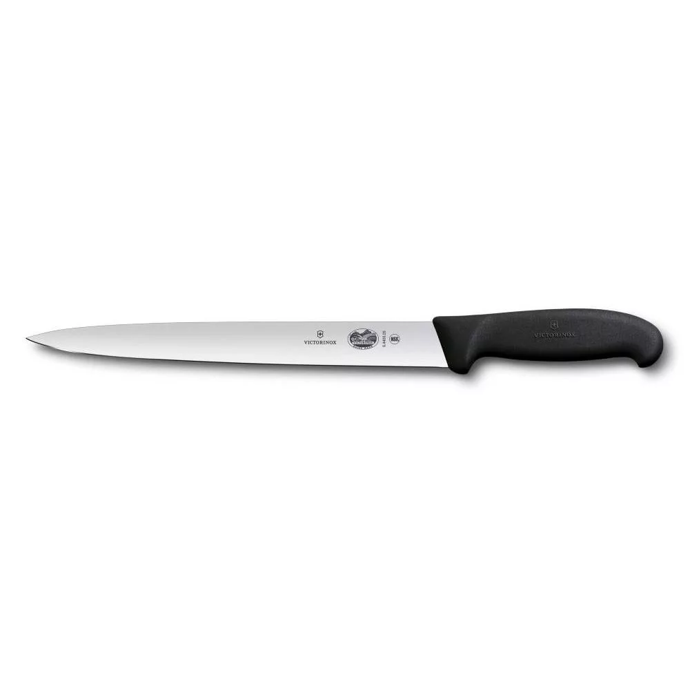 Fibrox – Schinkenmesser – Spitz – 25 cm – Schwarz