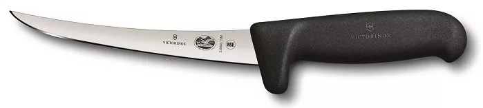 Fibrox – Ausbeinmesser – Skandinavisch – Safety Grip – 15 cm – Schwarz