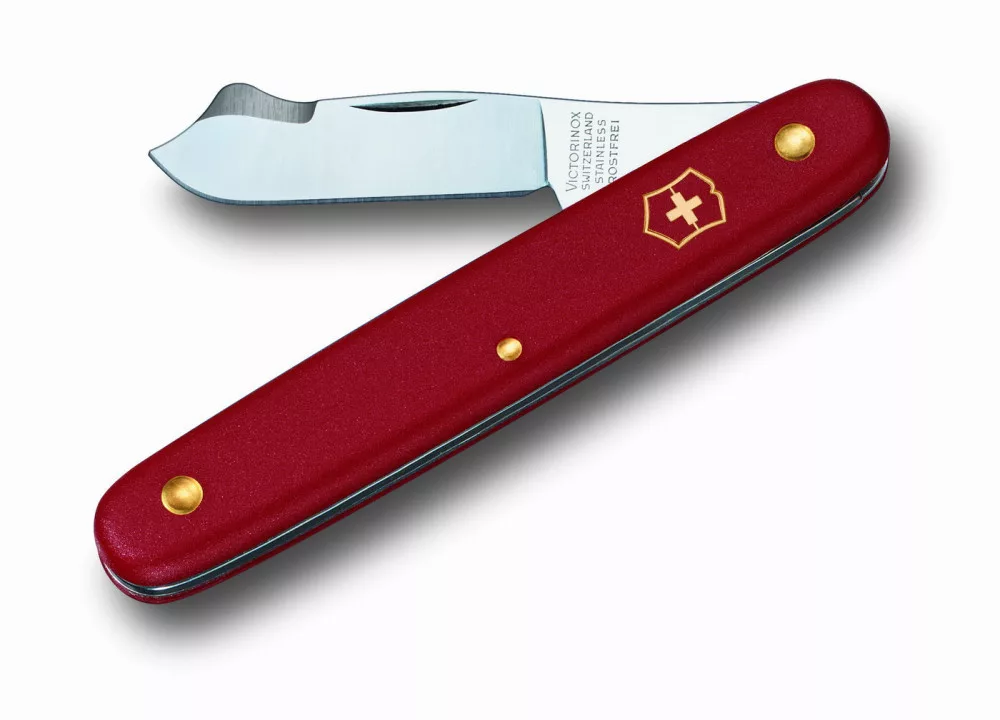 Eco – Kombiniertes Veredelungsmesser – Rot
