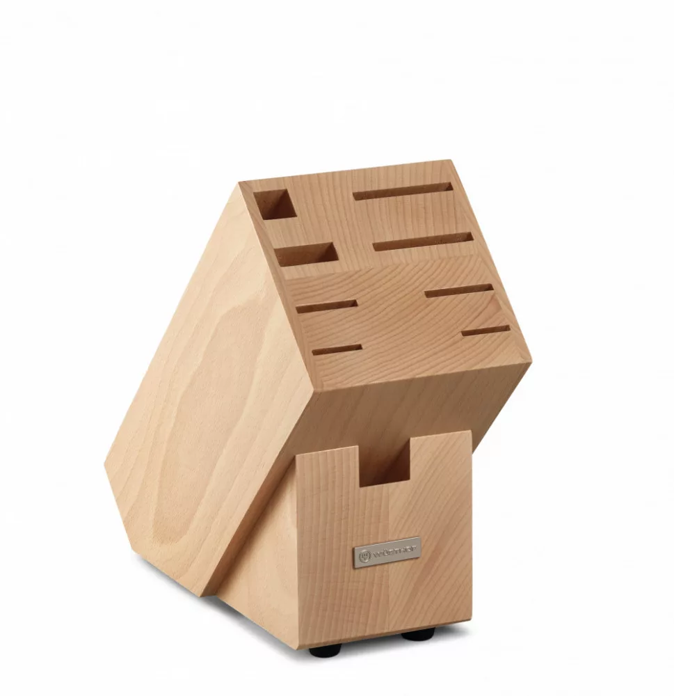 Késtartó box – 9 részes – Bükkfa – Üres