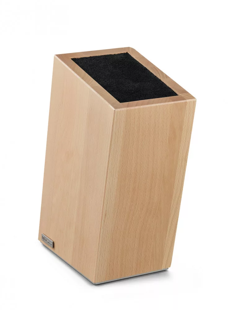 7272 – Knife Block – Grained Beech – Empty