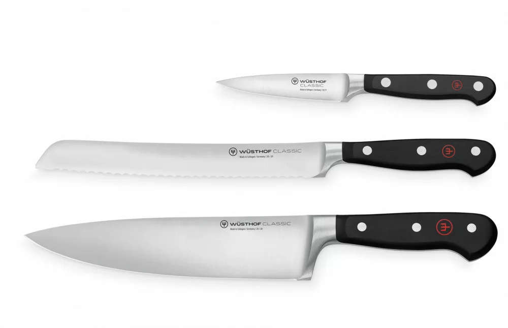 Classic – Késkészlet – 3 részes – kenyérkéssel