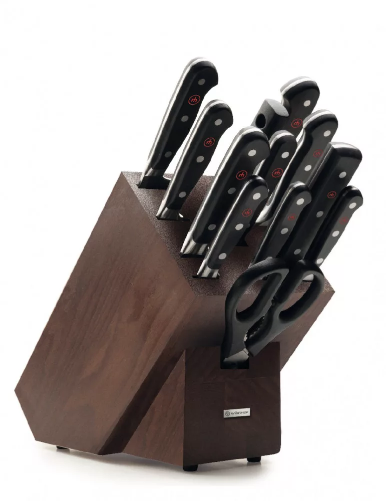 9847 – Classic – Messerbox – 12-teilig – Braun