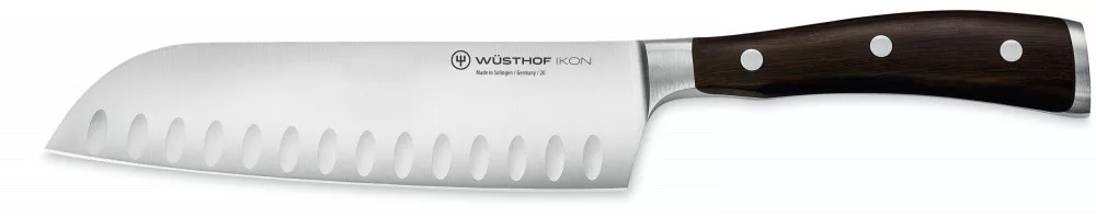 4976 – Ikon – Santoku – Fluted – 17 cm