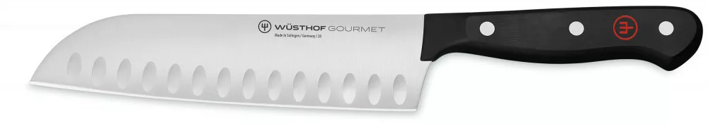 Gourmet – Santoku – 17 cm – Bordázott