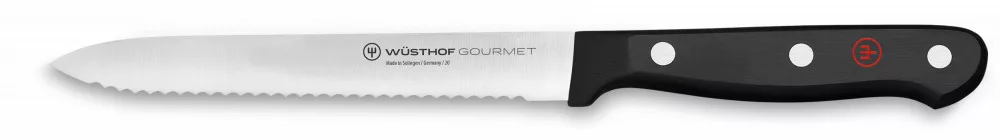 4107B – Gourmet – Household knife – Sausage knife – 14 cm – Blister pack