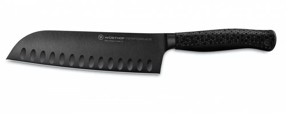Performer – Santoku – 17 cm – Kullenschliff