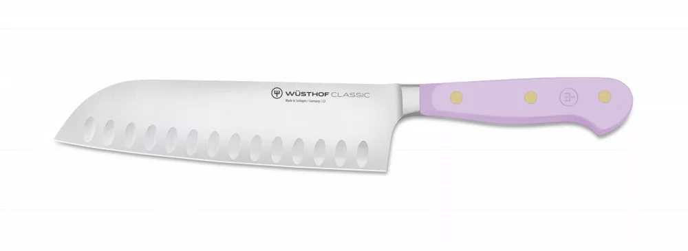 Classic Colour – Santoku – 17 cm – Ribbed – Purple Yam