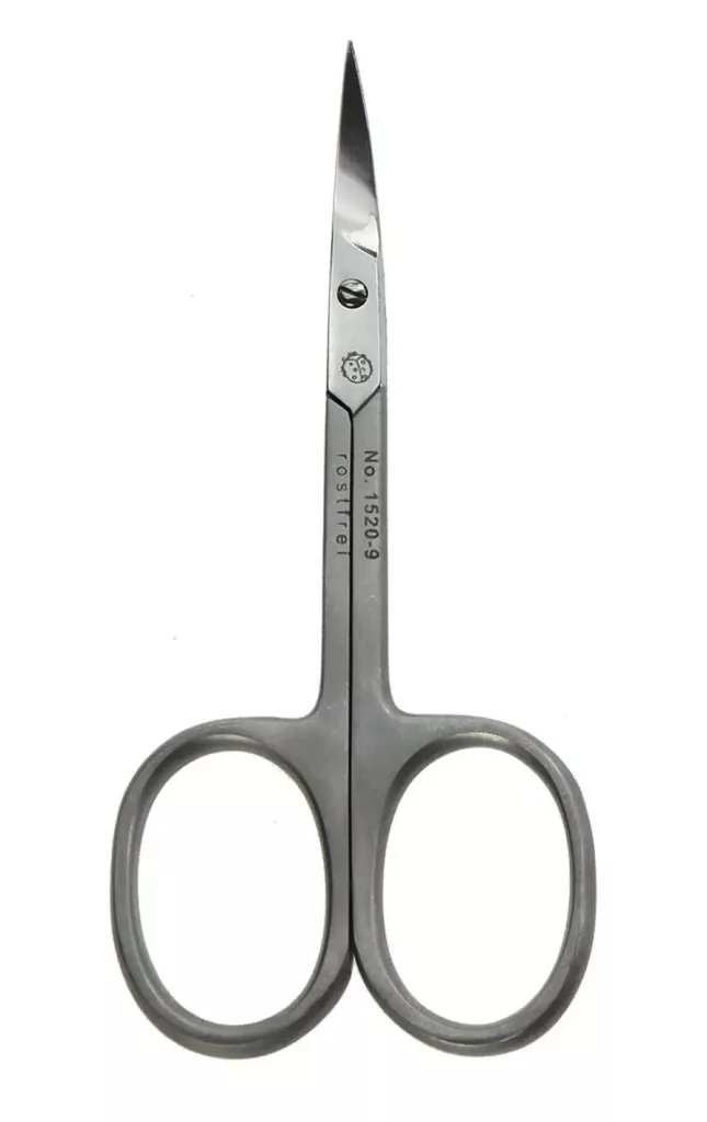 Cuticle scissors – Curved – Stainless – 90 mm