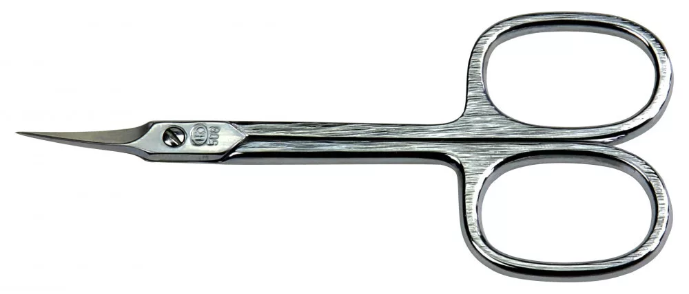 Lederschere – Spitzform – Vernickelt