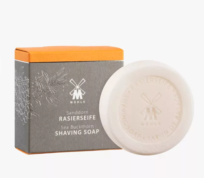 Shavecare – Rasierseife – Sanddorn – 65 g