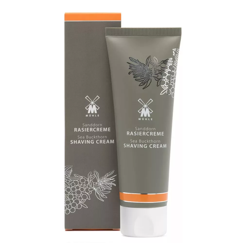 Shavecare – Rasiercreme – Tube – Sanddorn – 75 ml