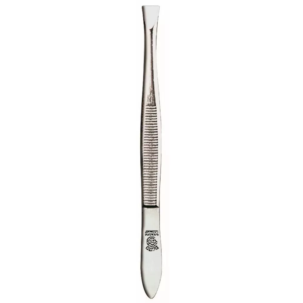 28021-SZÉL/E – Eyebrow tweezers – Stainless steel – Wide – Straight – Classic
