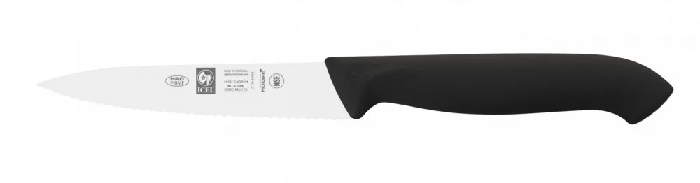 Horeca Prime – Aprítókés – Recés – 10 cm – Fekete