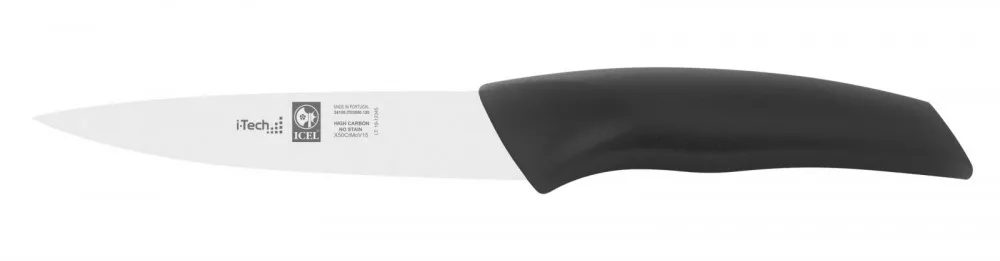 I-Tech – Hackmesser – 12 cm – Schwarz