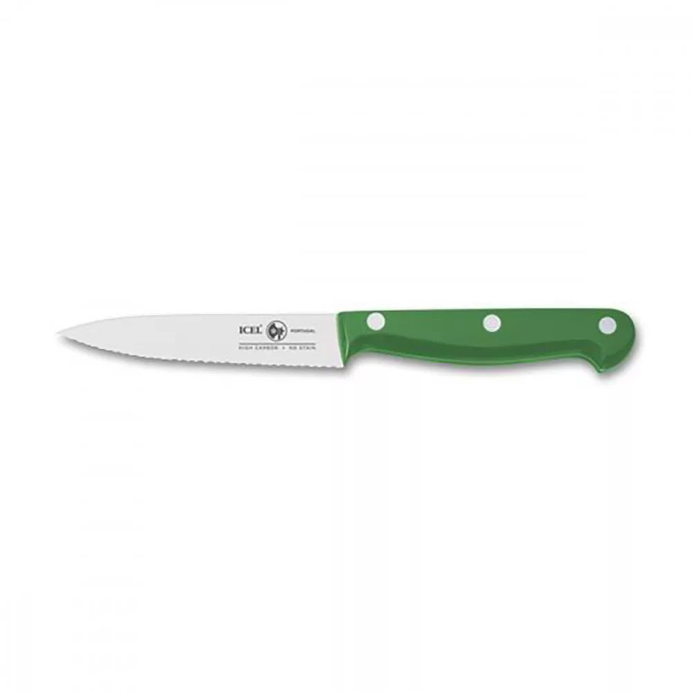 Technik – 10 cm Vegetable knife – Green