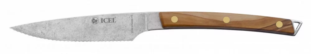Steak Knife – Serrated – 11 cm – Olive Wood – Design