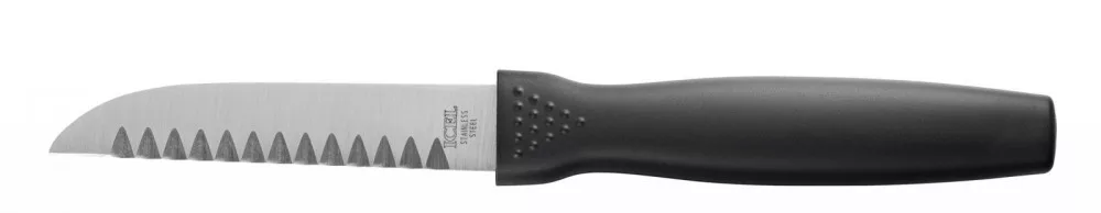 Garniermesser – 9 cm – Schwarz