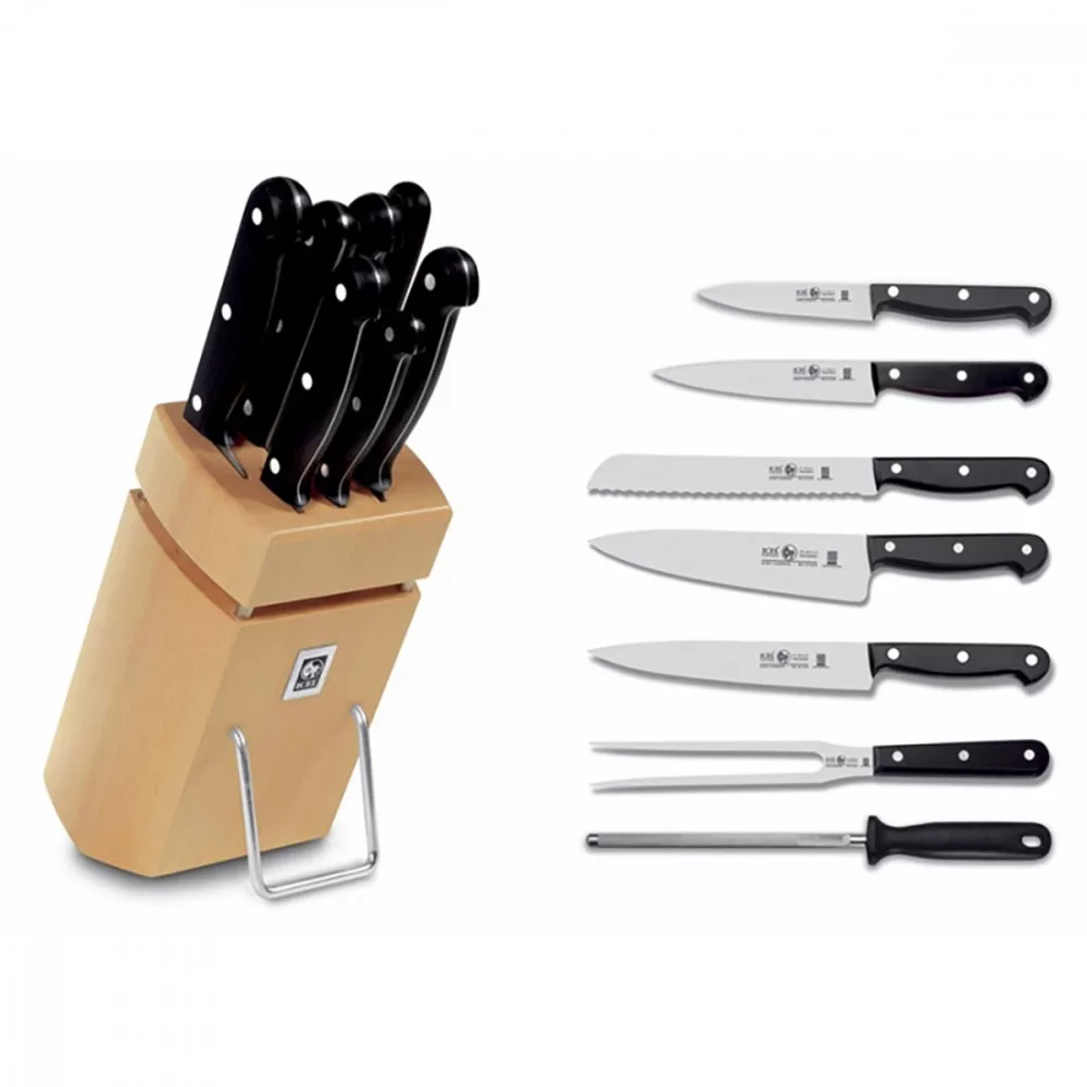 Technik – Knife Set – 7 pcs – In Wooden Box
