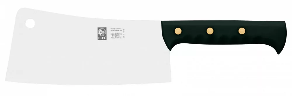 Hackbeil – 1280 g – 25 cm – Schwarz