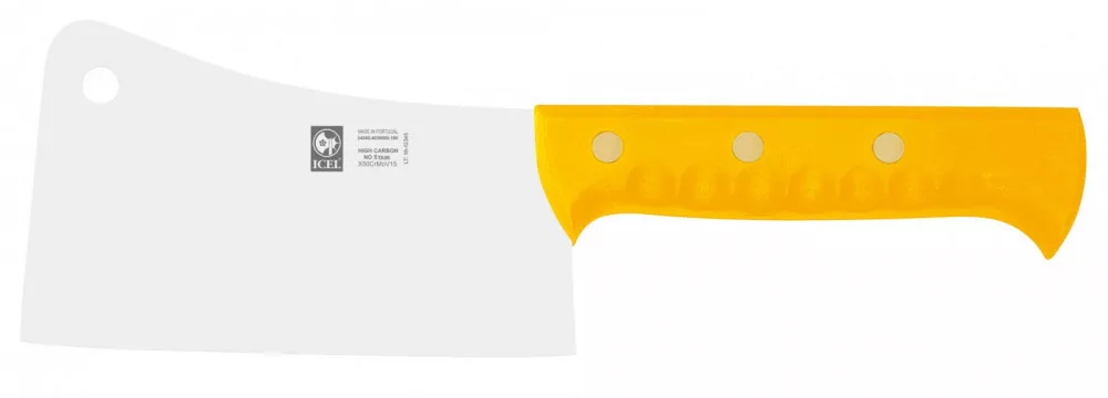 Poly – Hackbeil – 18 cm – 840 g – Gelb