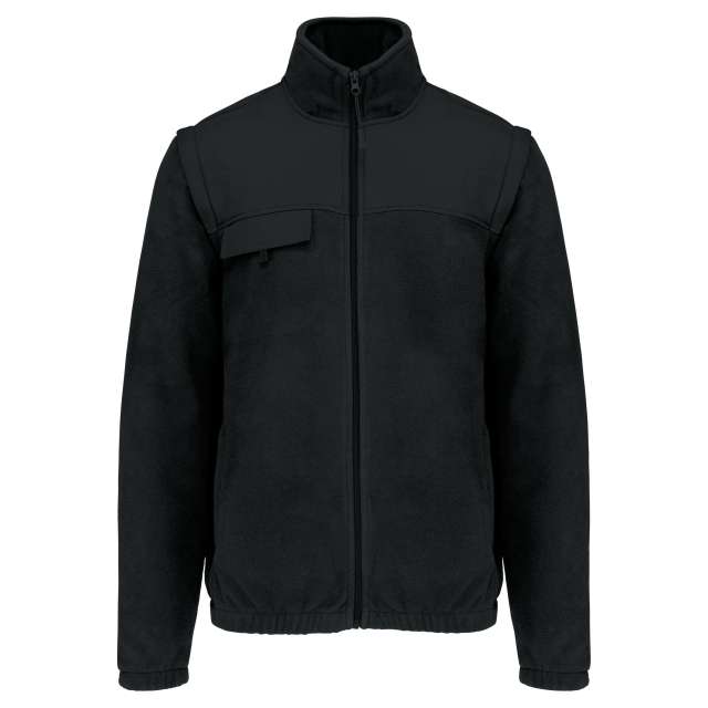 Fleece Jacket with Removable Sleeves