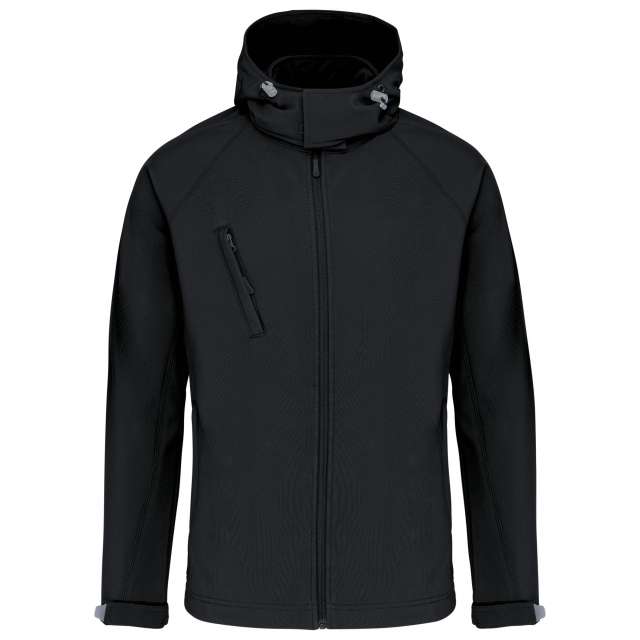 Men's Detachable Hooded Softshell Jacket