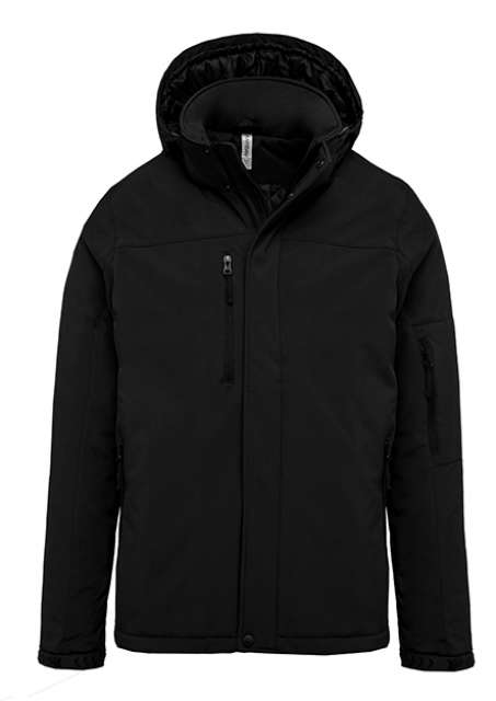 Men's Hooded Softshell Lined Parka