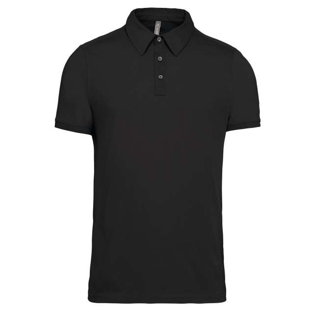 Herren Kurzarm Jersey Poloshirt