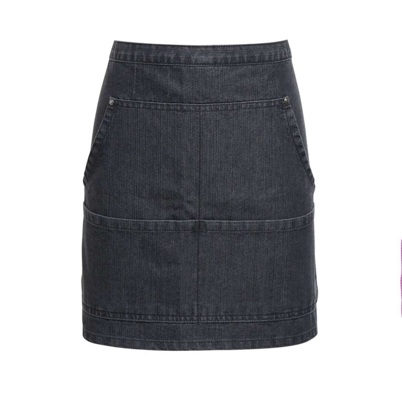 Denim Kötény Farmer Típusú Varrással
