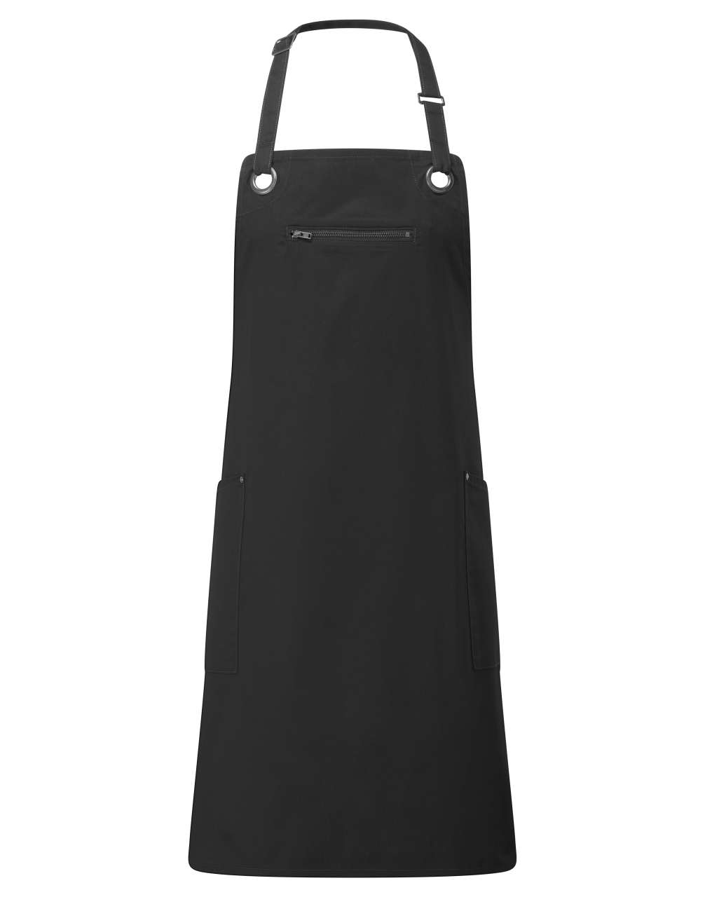 ‘Barley’ Contrast Stitch Sustainable Bib Apron