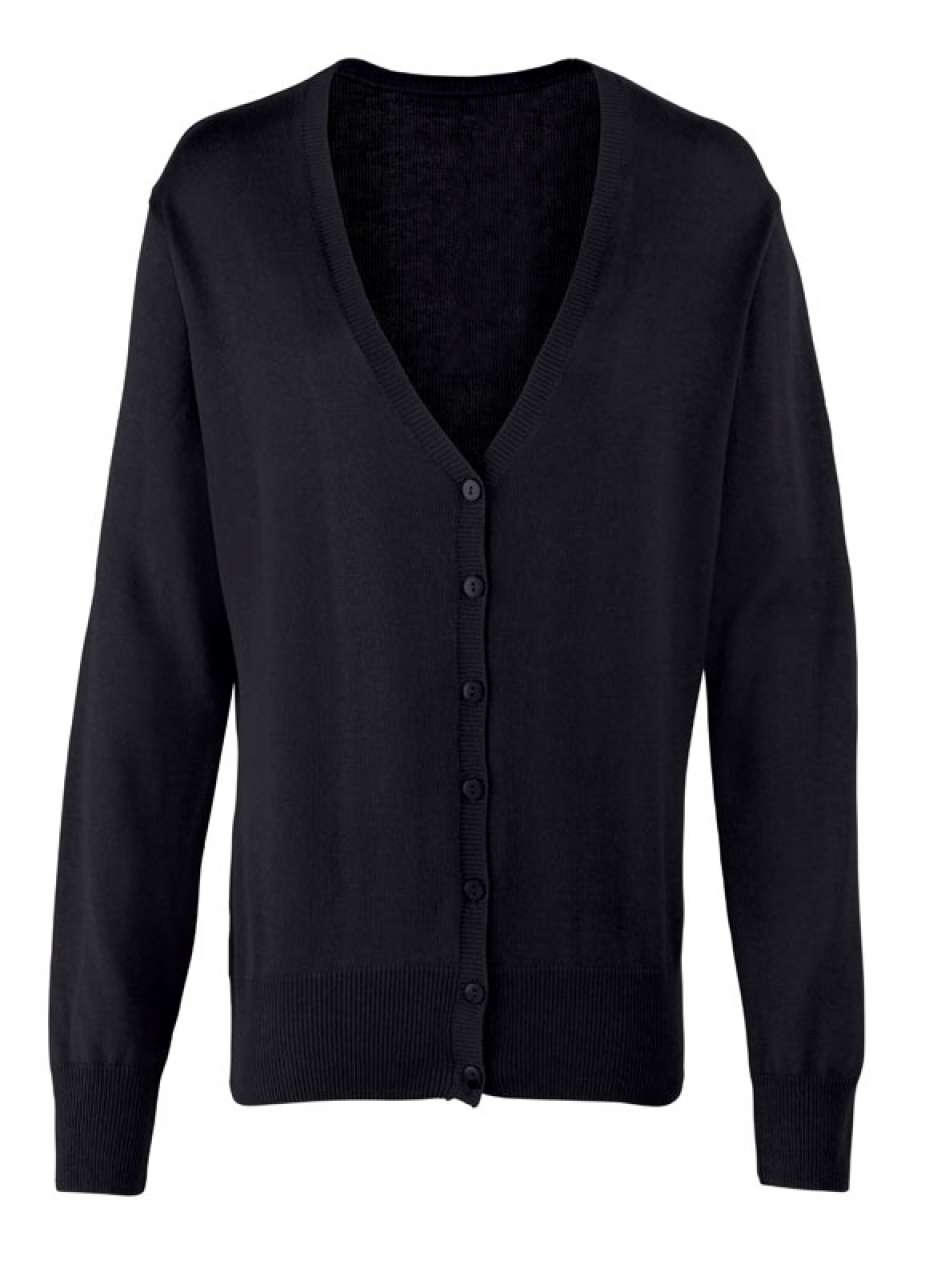 Damen Durchknöpfbare Strickjacke