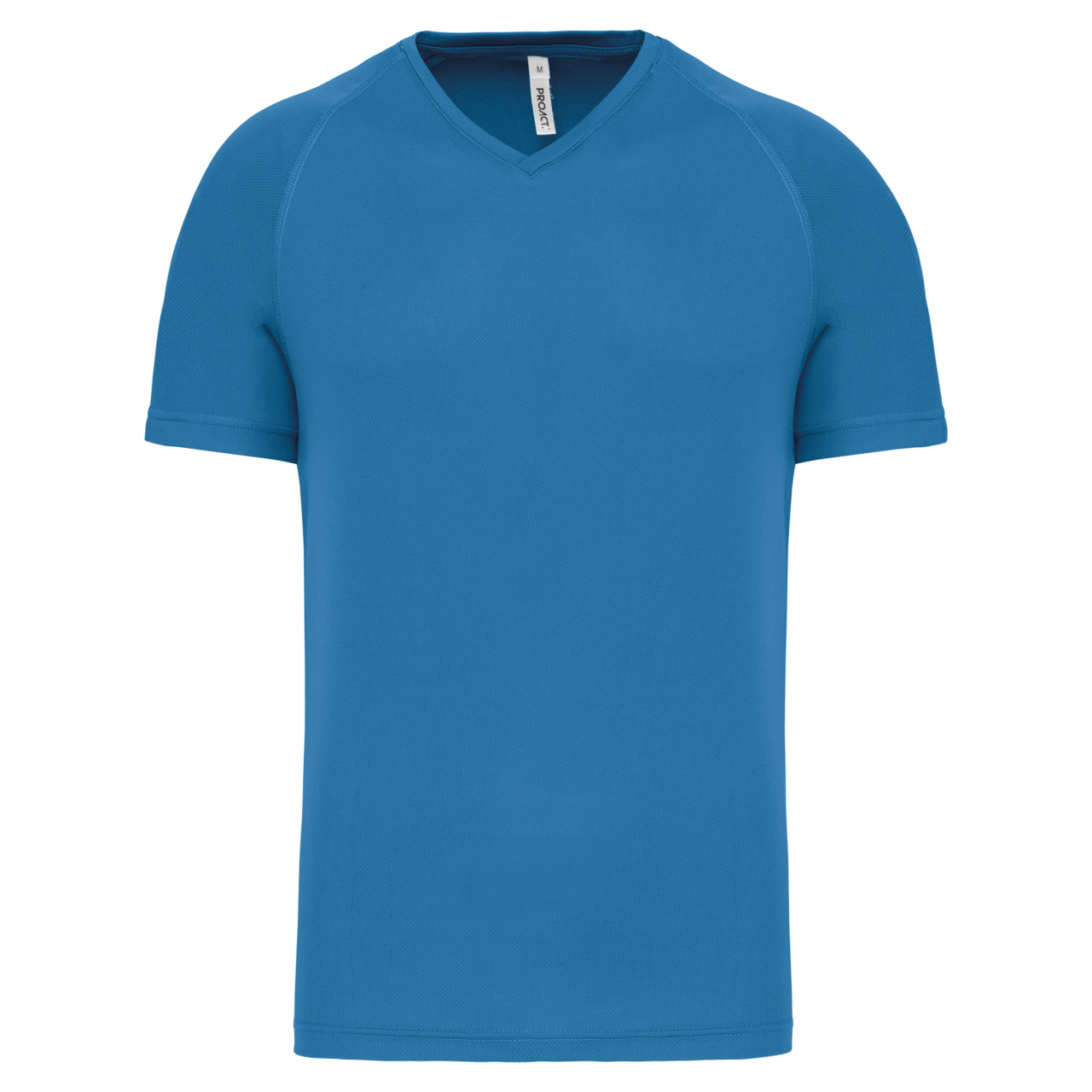 Herren V-Ausschnitt Kurzarm-Sport-T-Shirt