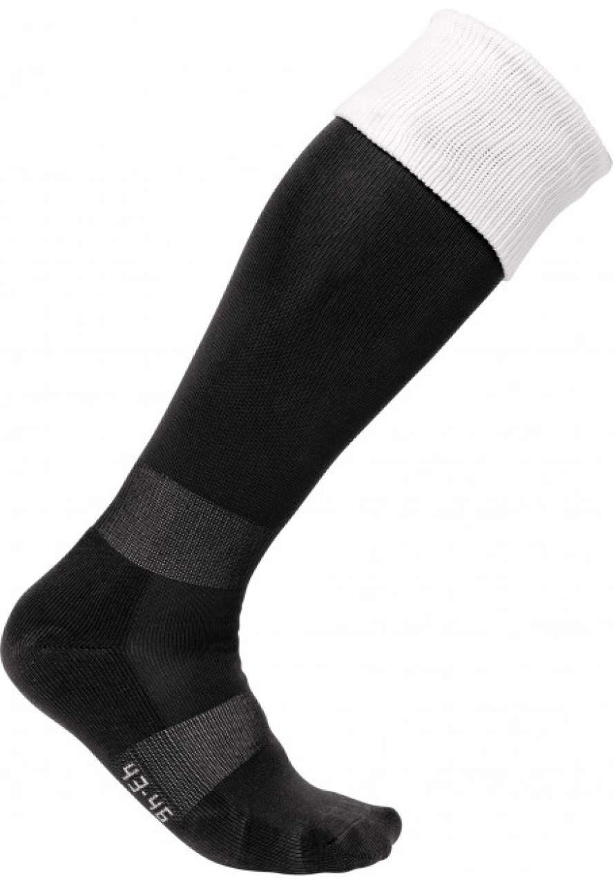 Zweifarbige Sportsocken