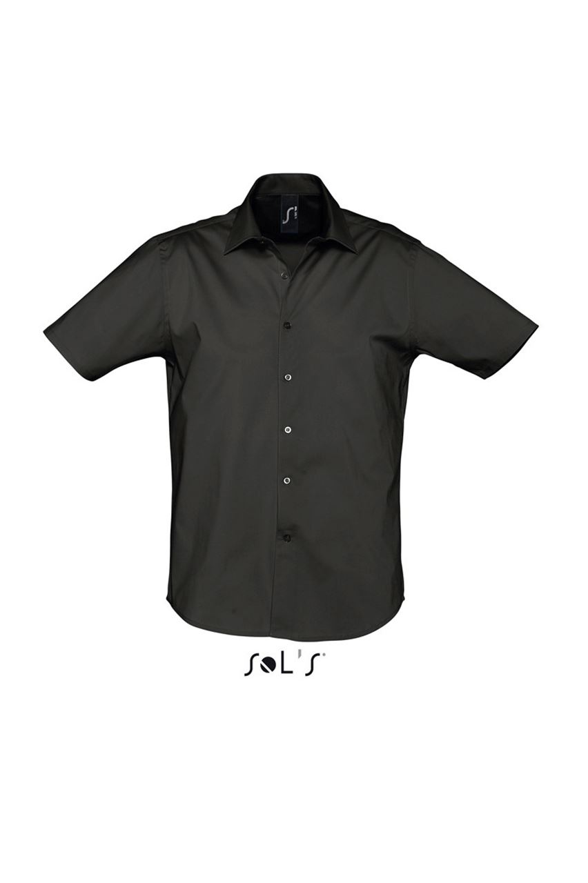 SOL'S Broadway - Short Sleeve Stretch Men's Shirt