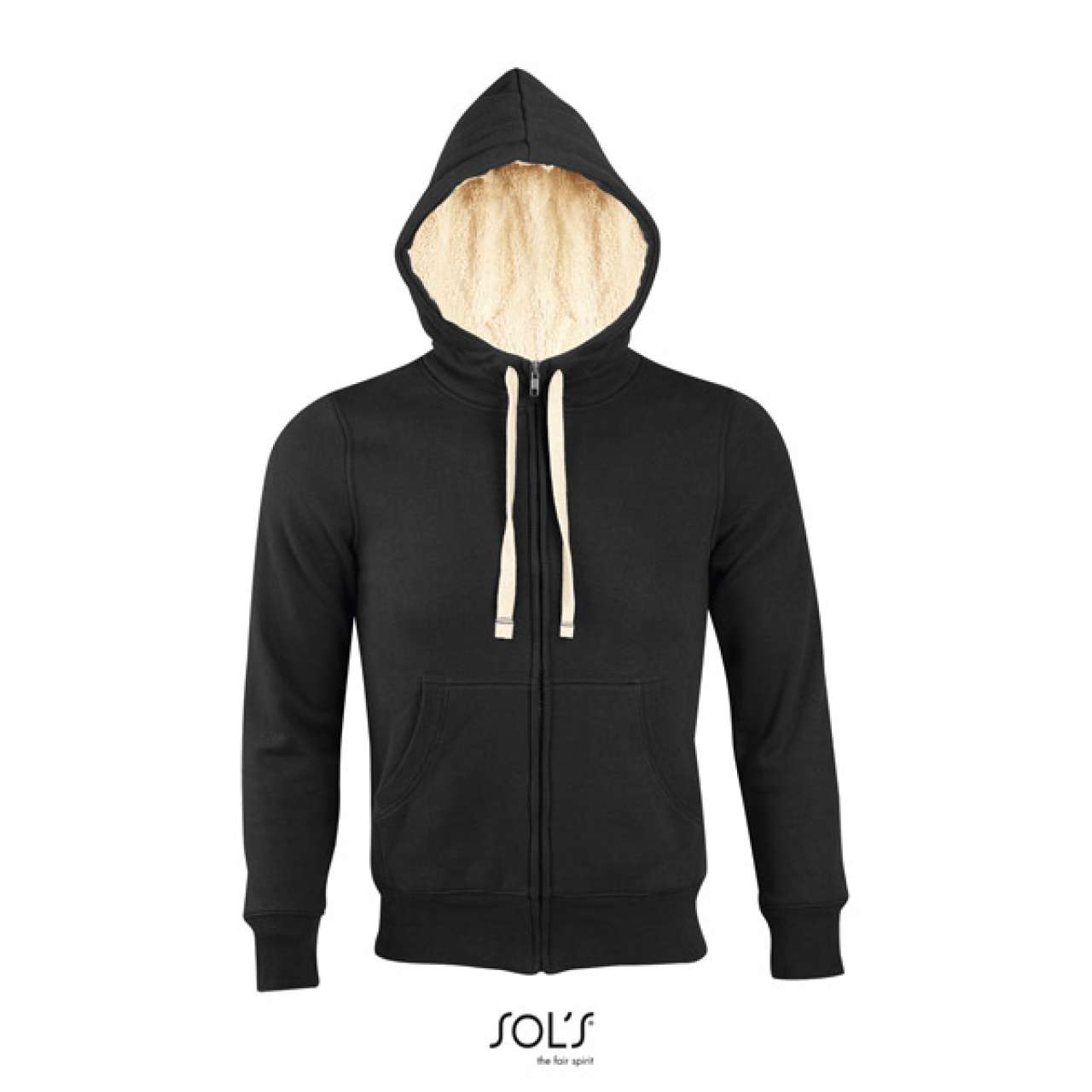 SOL'S Sherpa - Unisex Zipped Jacket with "Sherpa" Lining