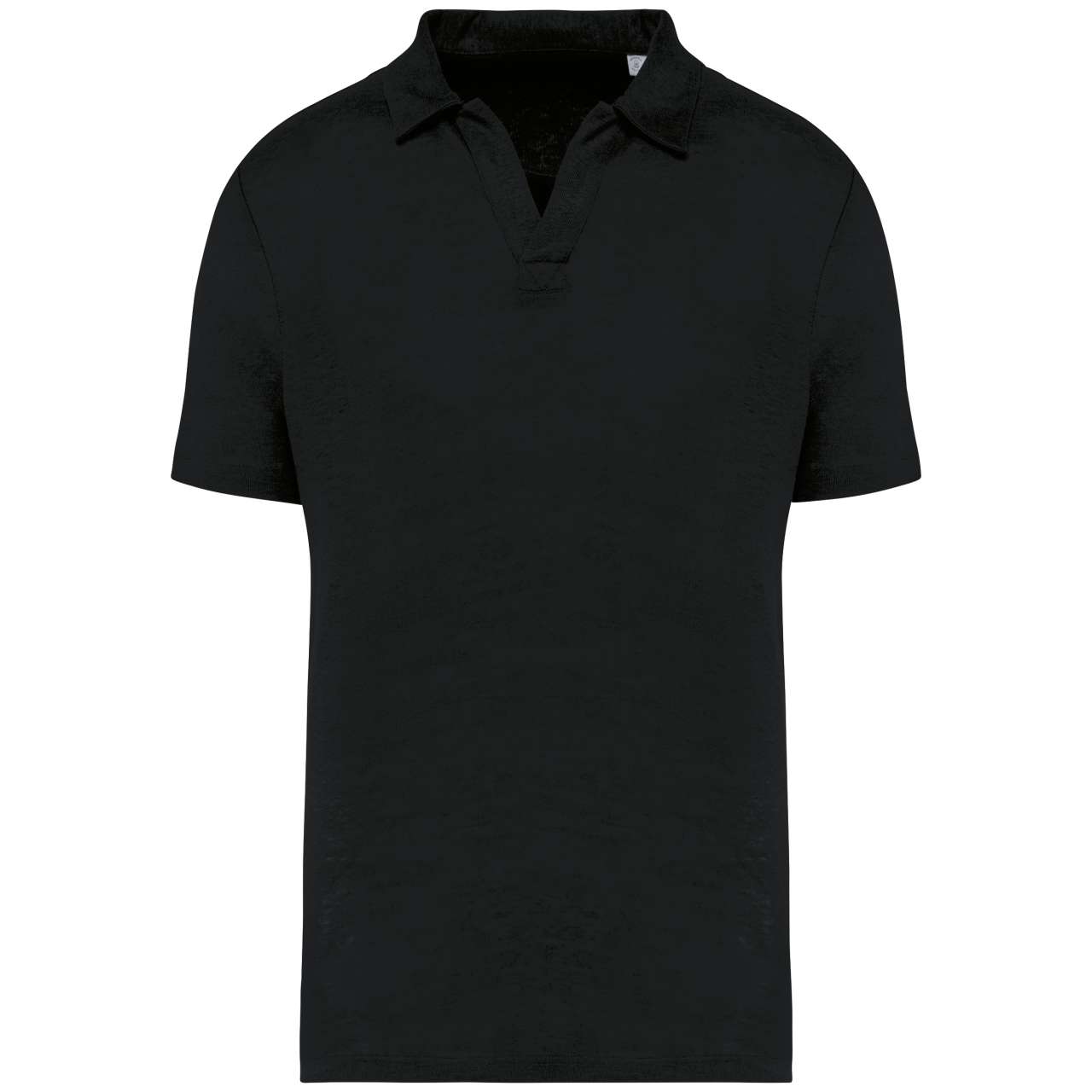 Herren Leinen Poloshirt