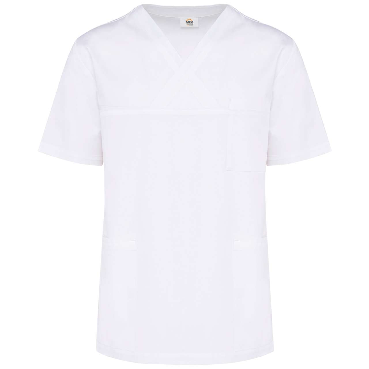 Unisex Kurzarm Baumwoll-Tunika
