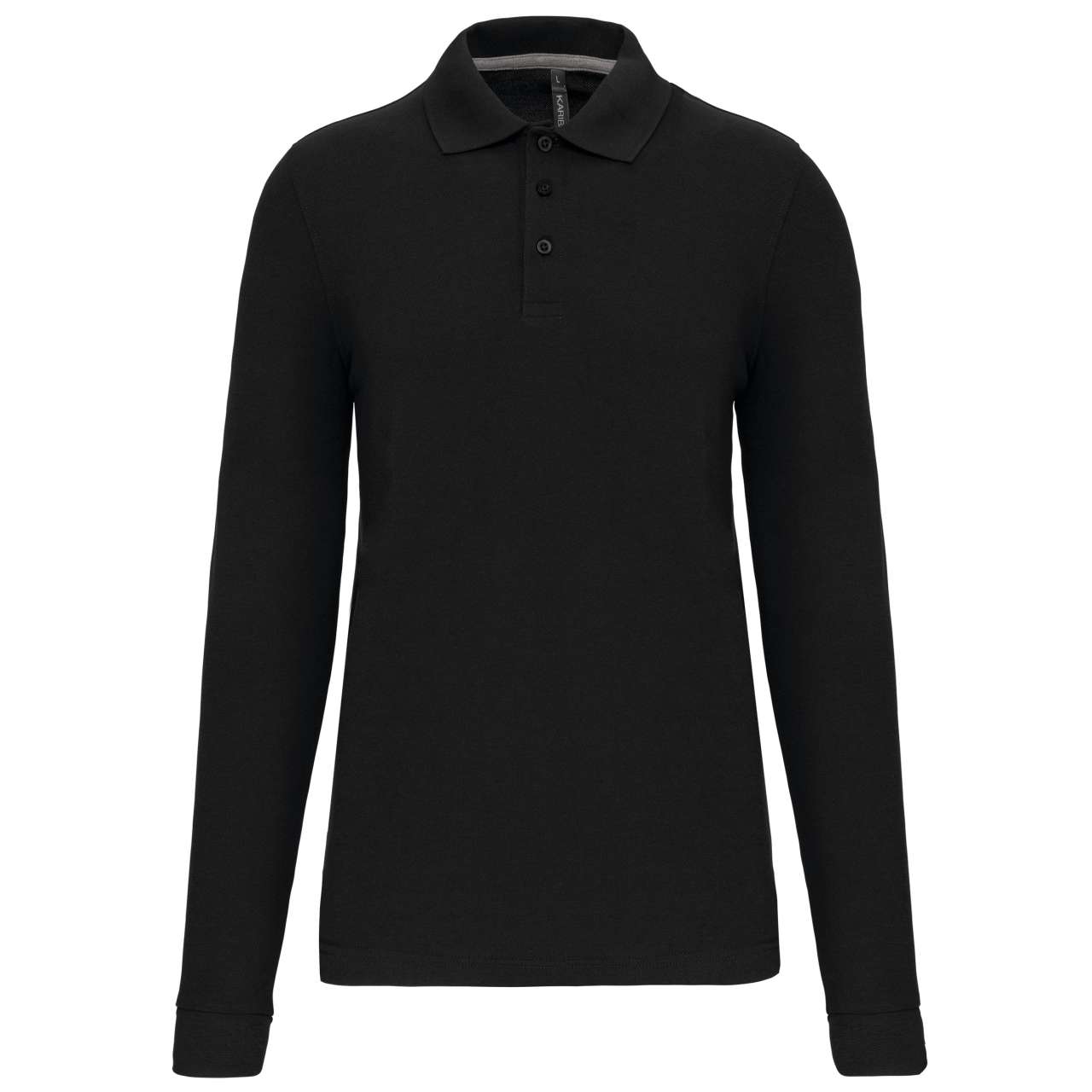 Herren Langarm Poloshirt