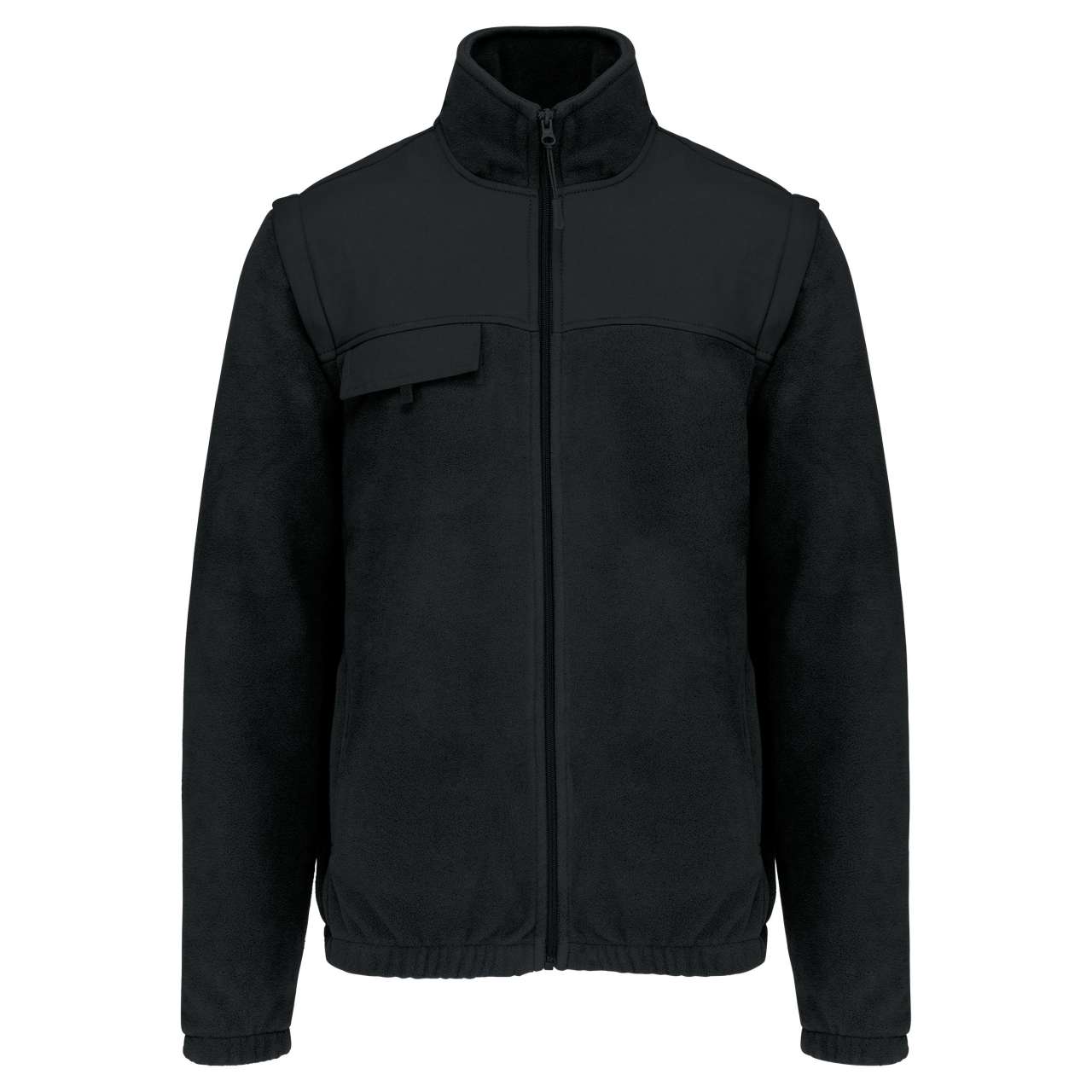 Fleece-Jacke mit Abnehmbaren Ärmeln