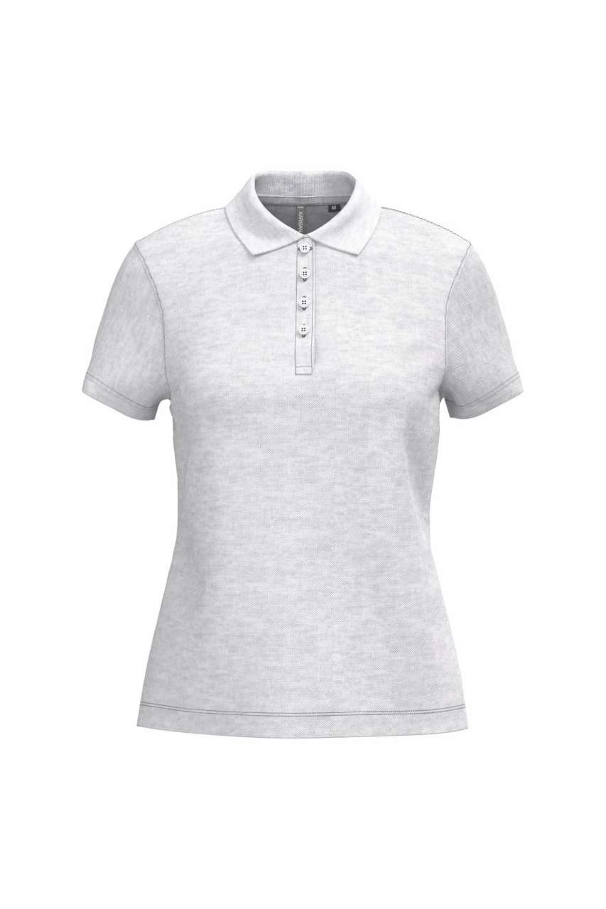 Damen Kurzarm Piqué Poloshirt