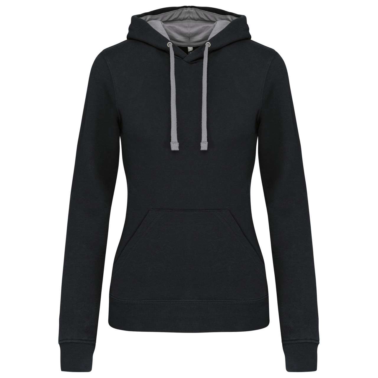Damen Contrast Kapuzenpullover