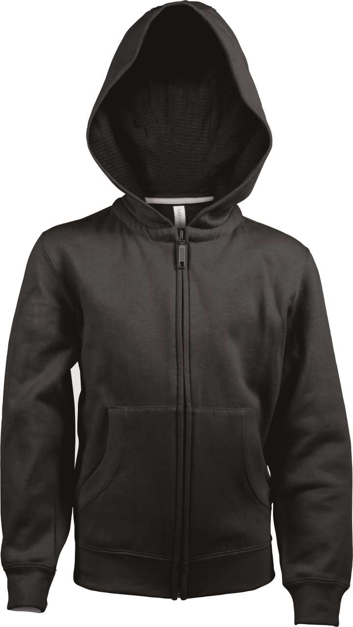 Kids Full Zip Hooded Sweatshirt