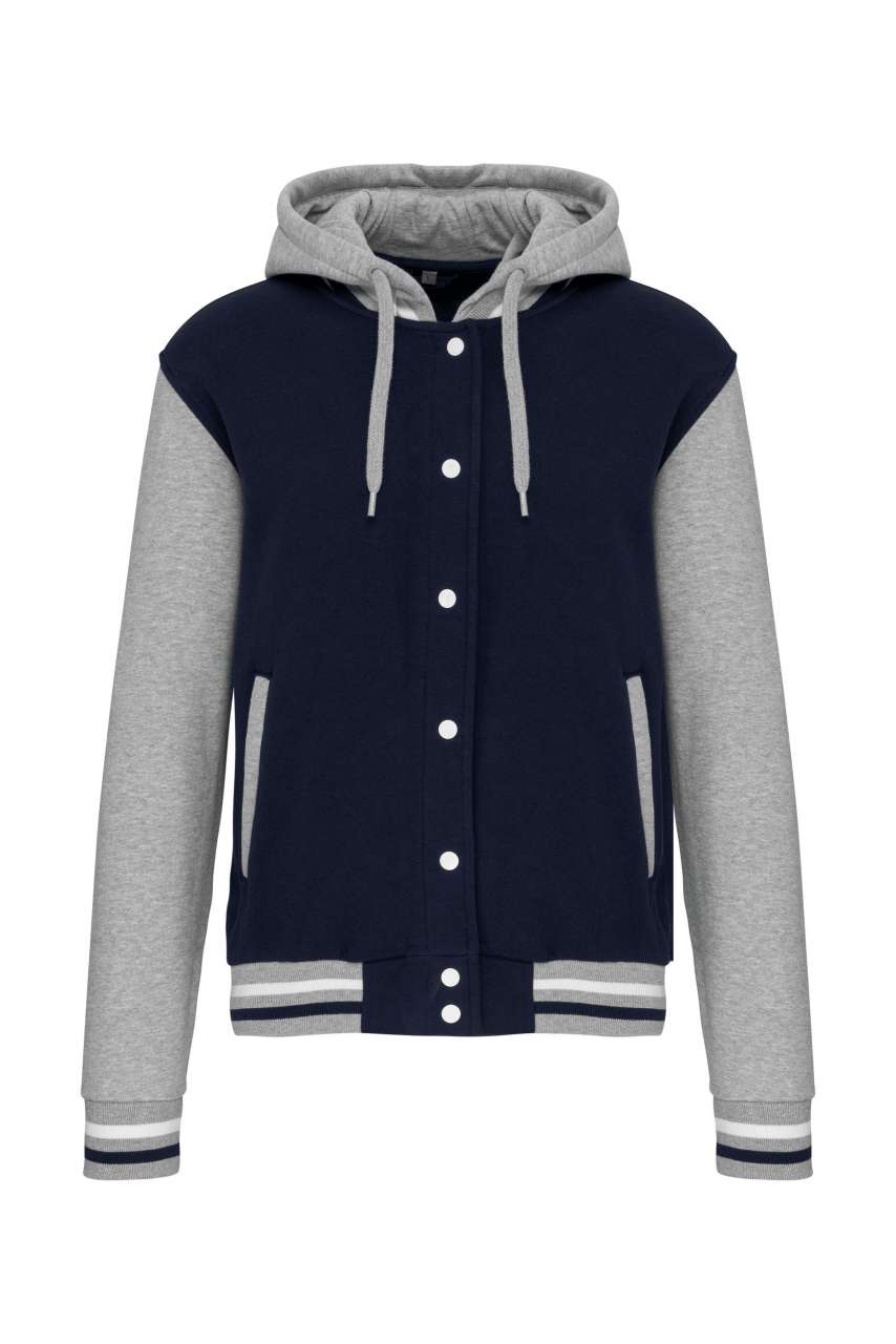 Unisex Teddy Jacke mit Kapuze