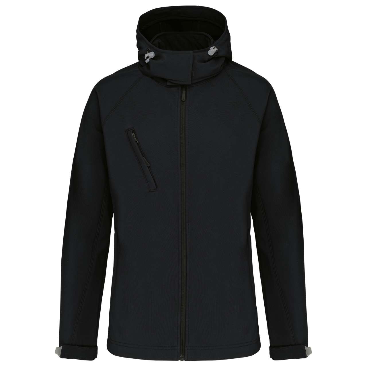 Ladies' Detachable Hooded Softshell Jacket