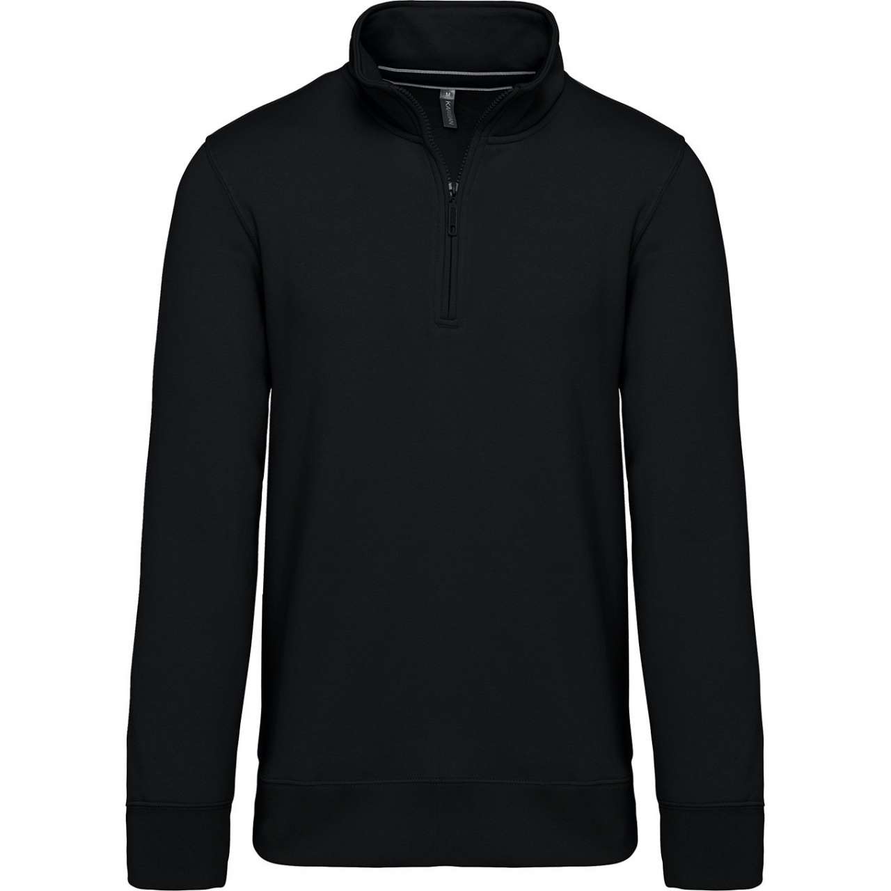 Sweatshirt mit Reissverschluss-Ausschnitt