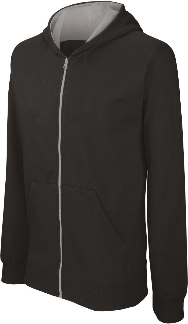 Kinder Full Zip Kapuzenpullover