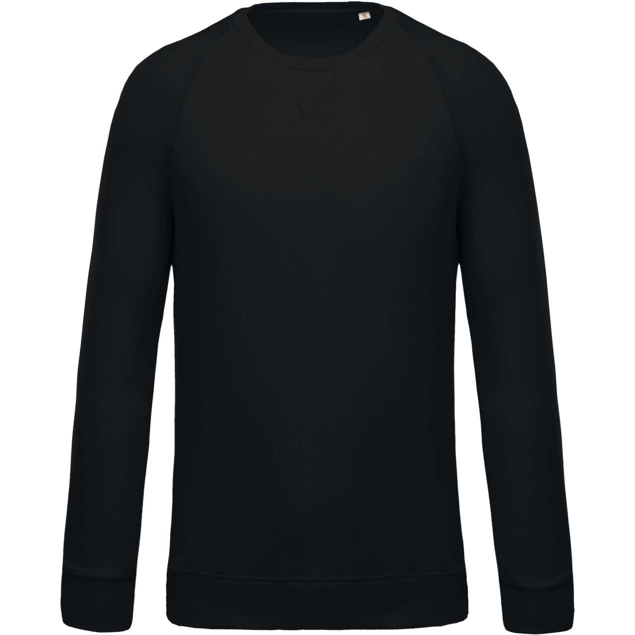 Herren Bio-Baumwolle Rundhals Raglanärmel Sweatshirt